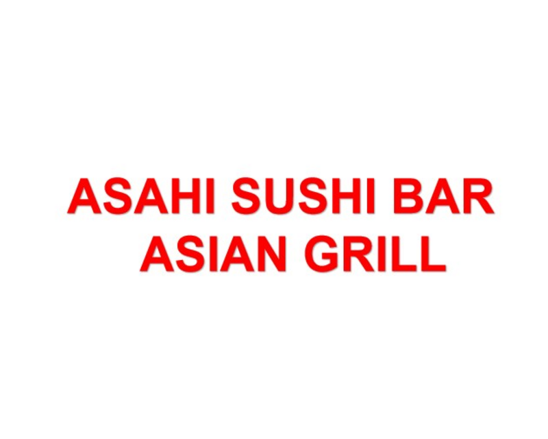 ASAHI SUSHI BAR AND ASIAN GRILL logo